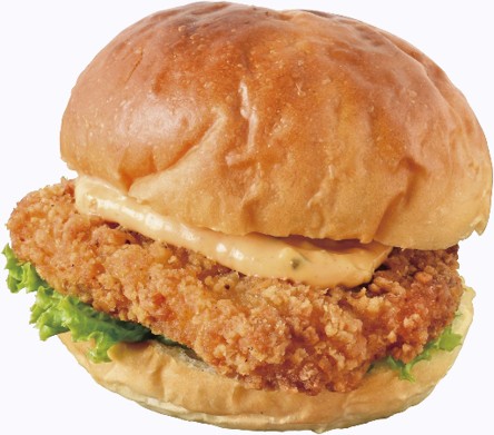 クリスピーチキンバーガー